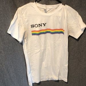 Sony Rainbow Pride T-shirt | Short Sleeved Shirt